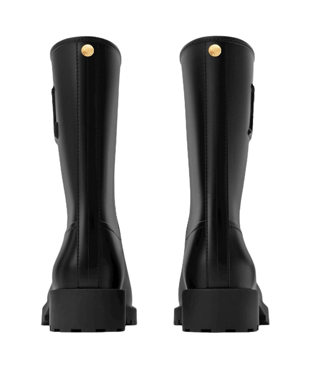 LOUIS VUITTON Черные сапоги, фото 5
