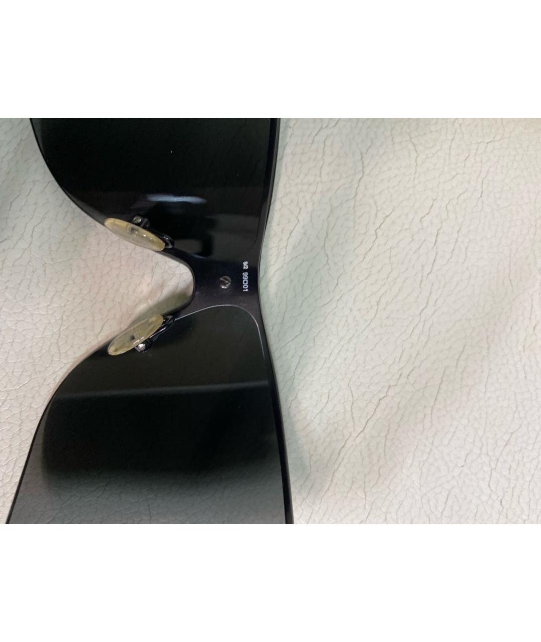 JIMMY CHOO Черные пластиковые солнцезащитные очки, фото 5