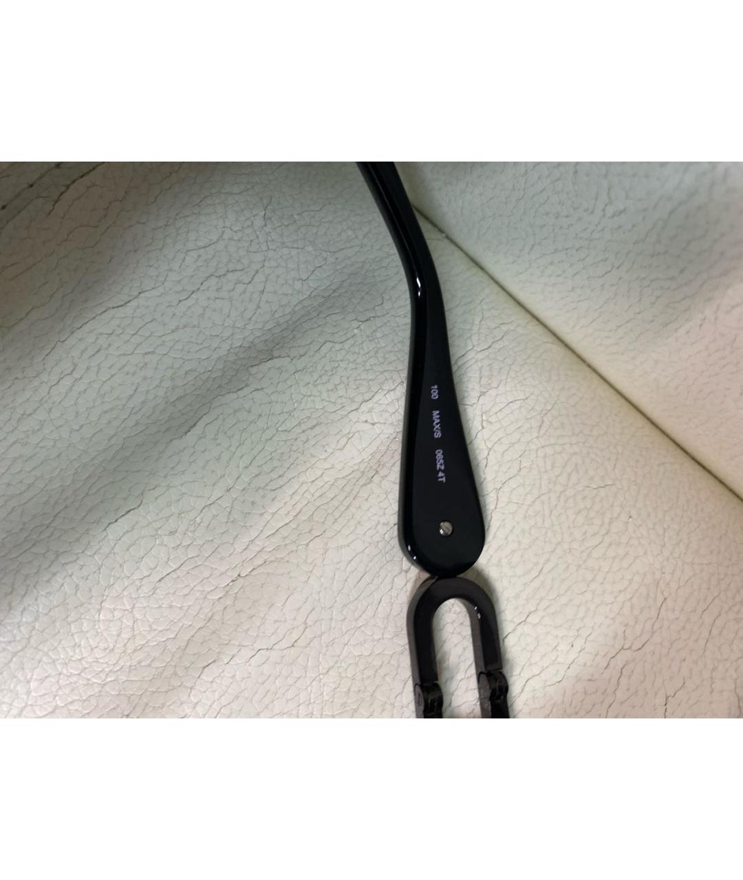 JIMMY CHOO Черные пластиковые солнцезащитные очки, фото 6