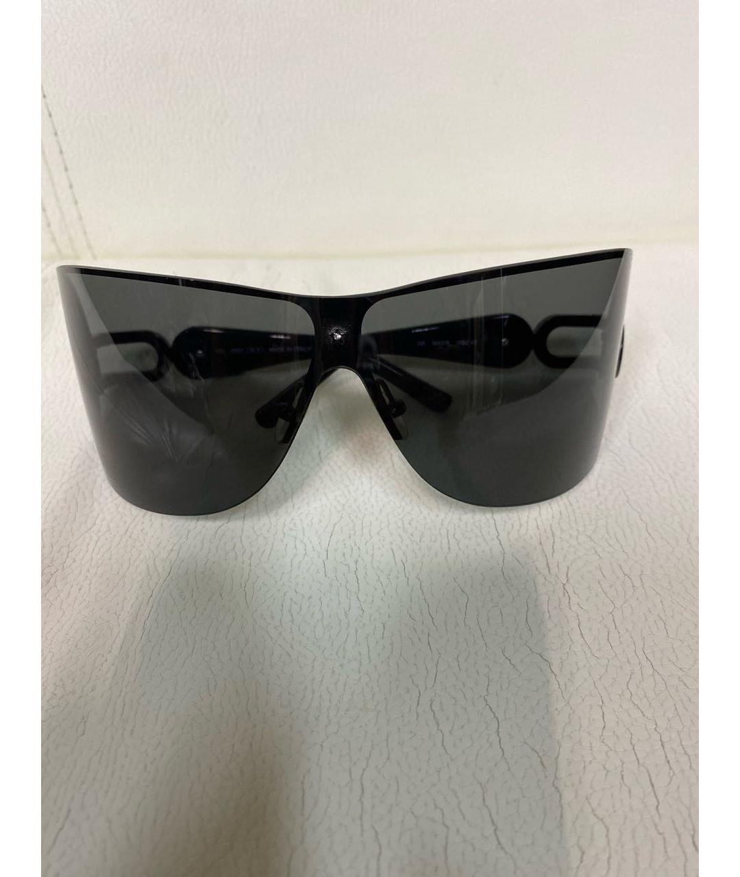 JIMMY CHOO Черные пластиковые солнцезащитные очки, фото 7