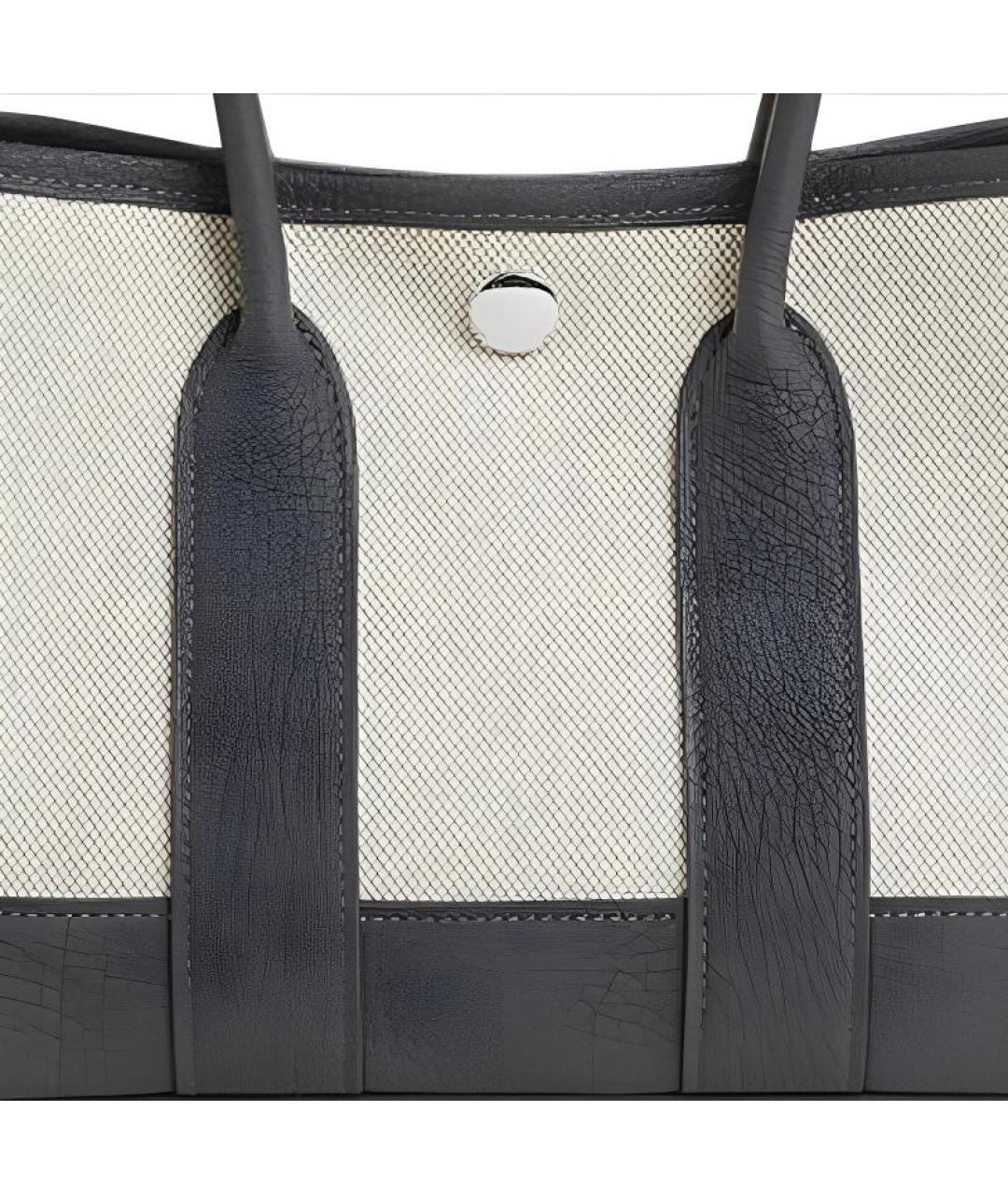 HERMES Серая сумка через плечо, фото 4