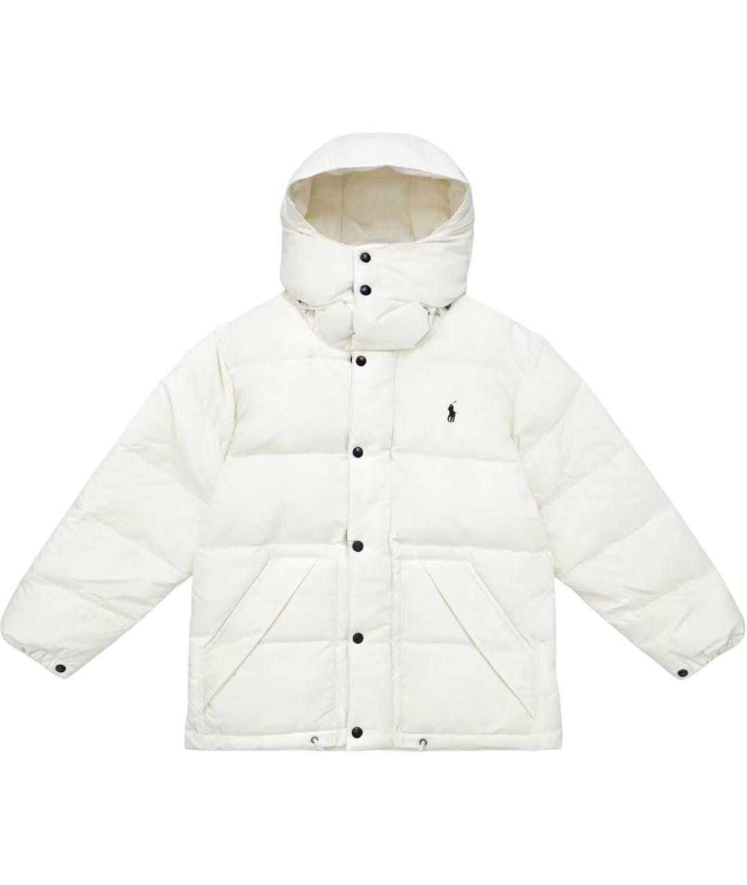 POLO RALPH LAUREN Белый пуховик, фото 1