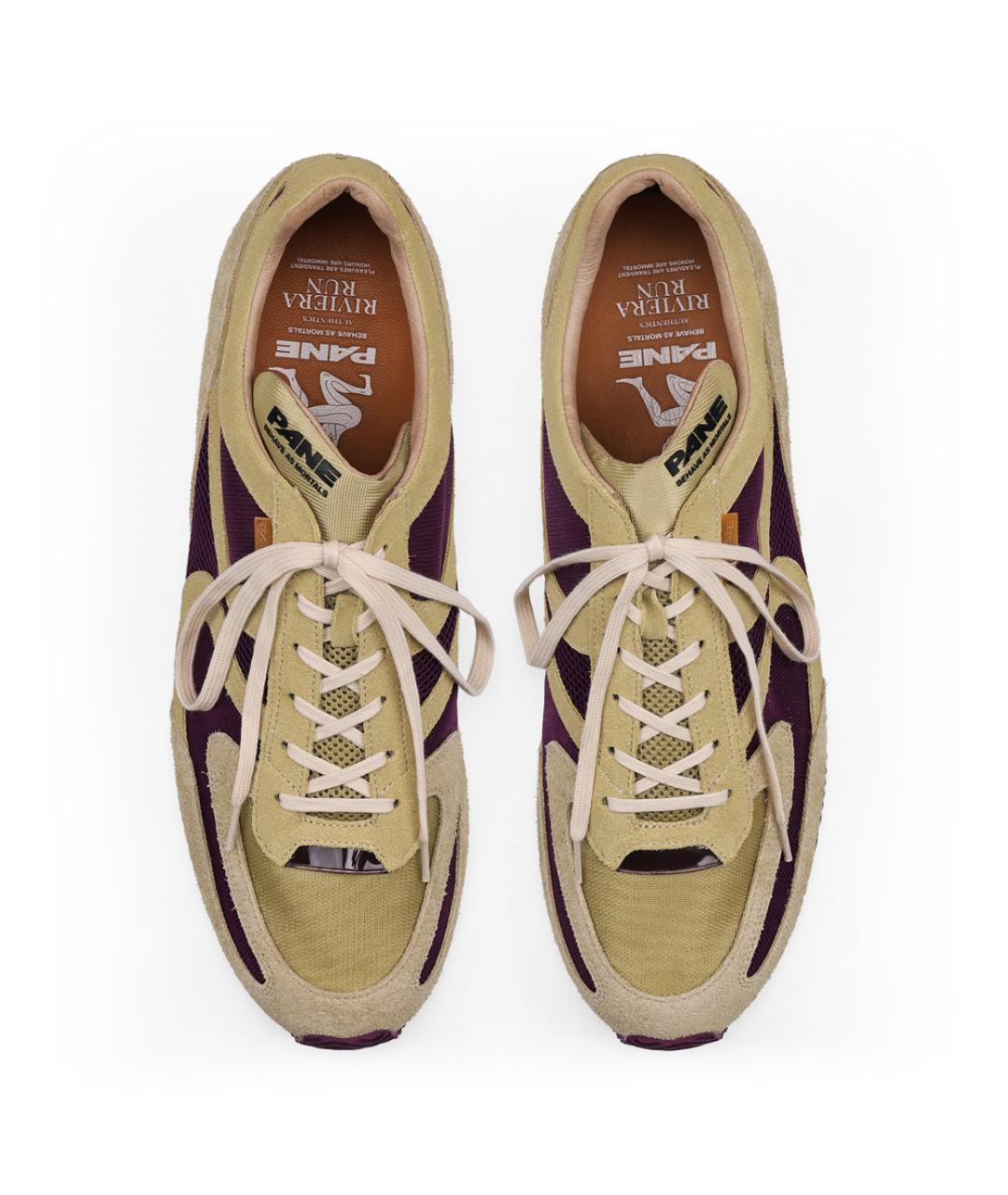 PANE Бордовые замшевые кроссовки, фото 4