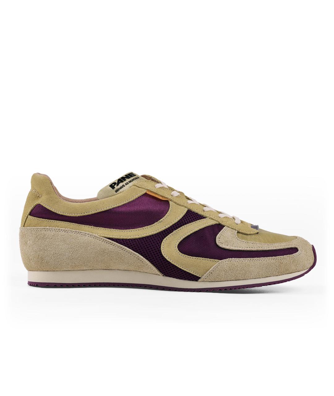 PANE Бордовые замшевые кроссовки, фото 1