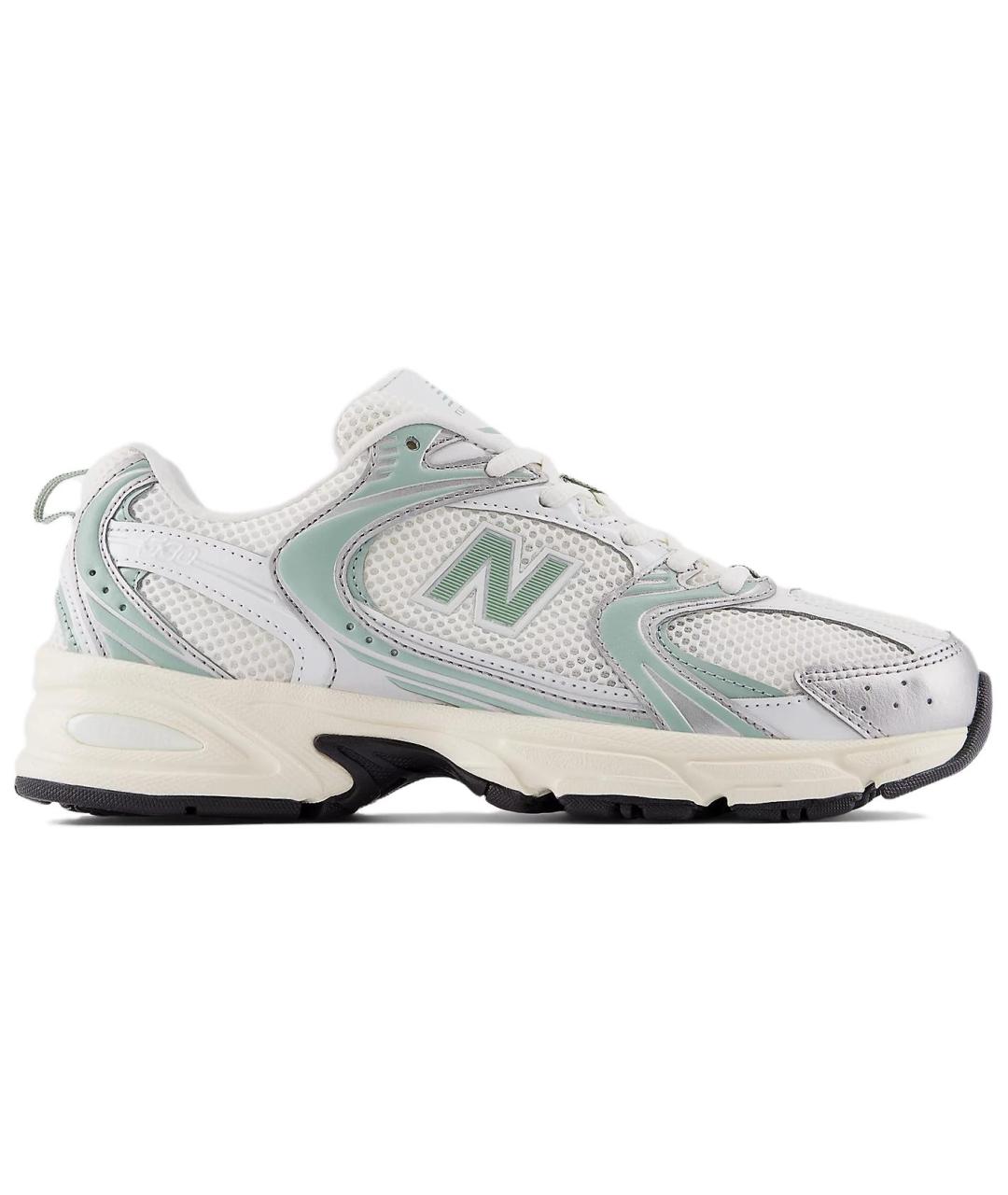 NEW BALANCE Серебряные кроссовки, фото 1