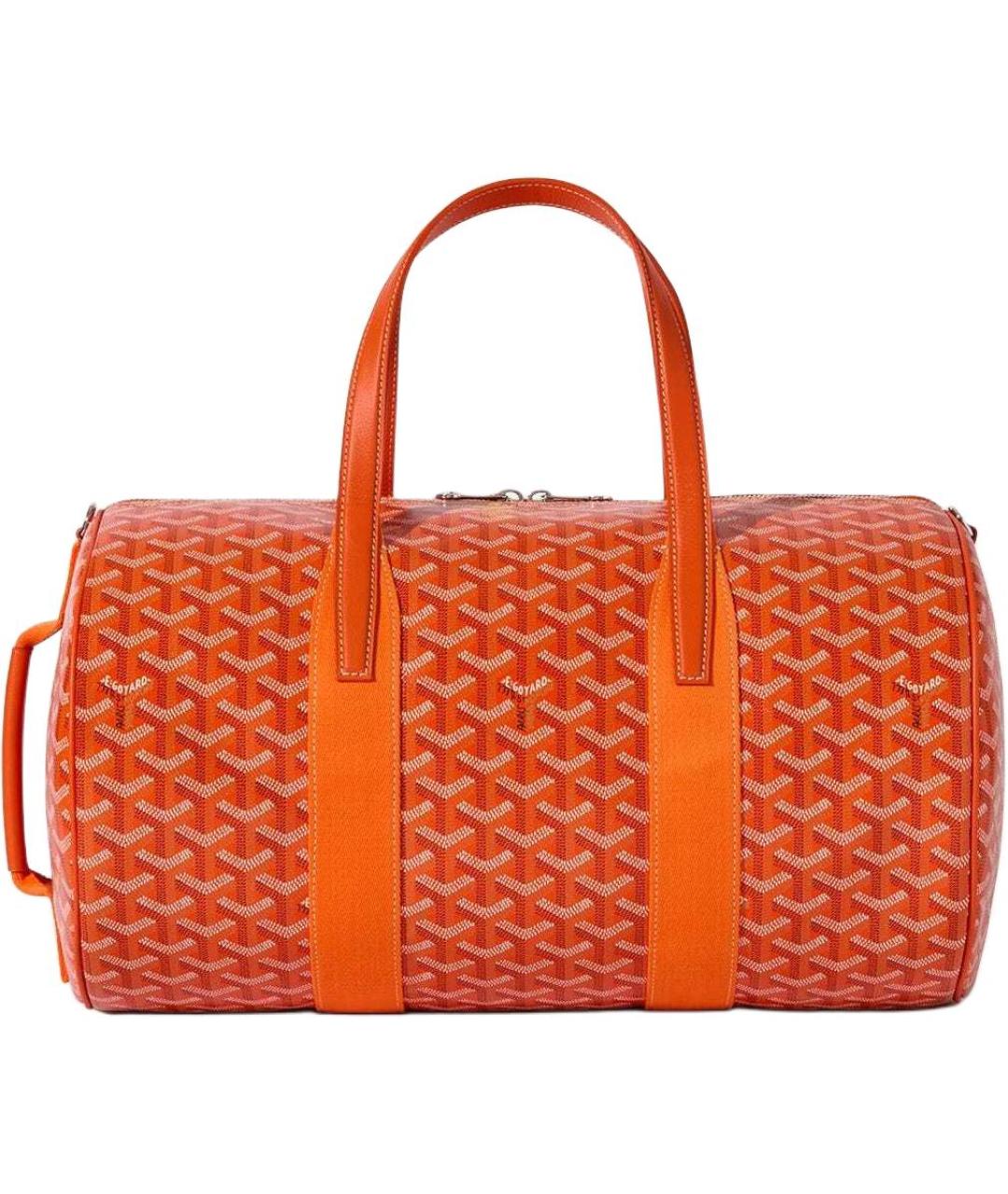 GOYARD Оранжевая дорожная/спортивная сумка, фото 1