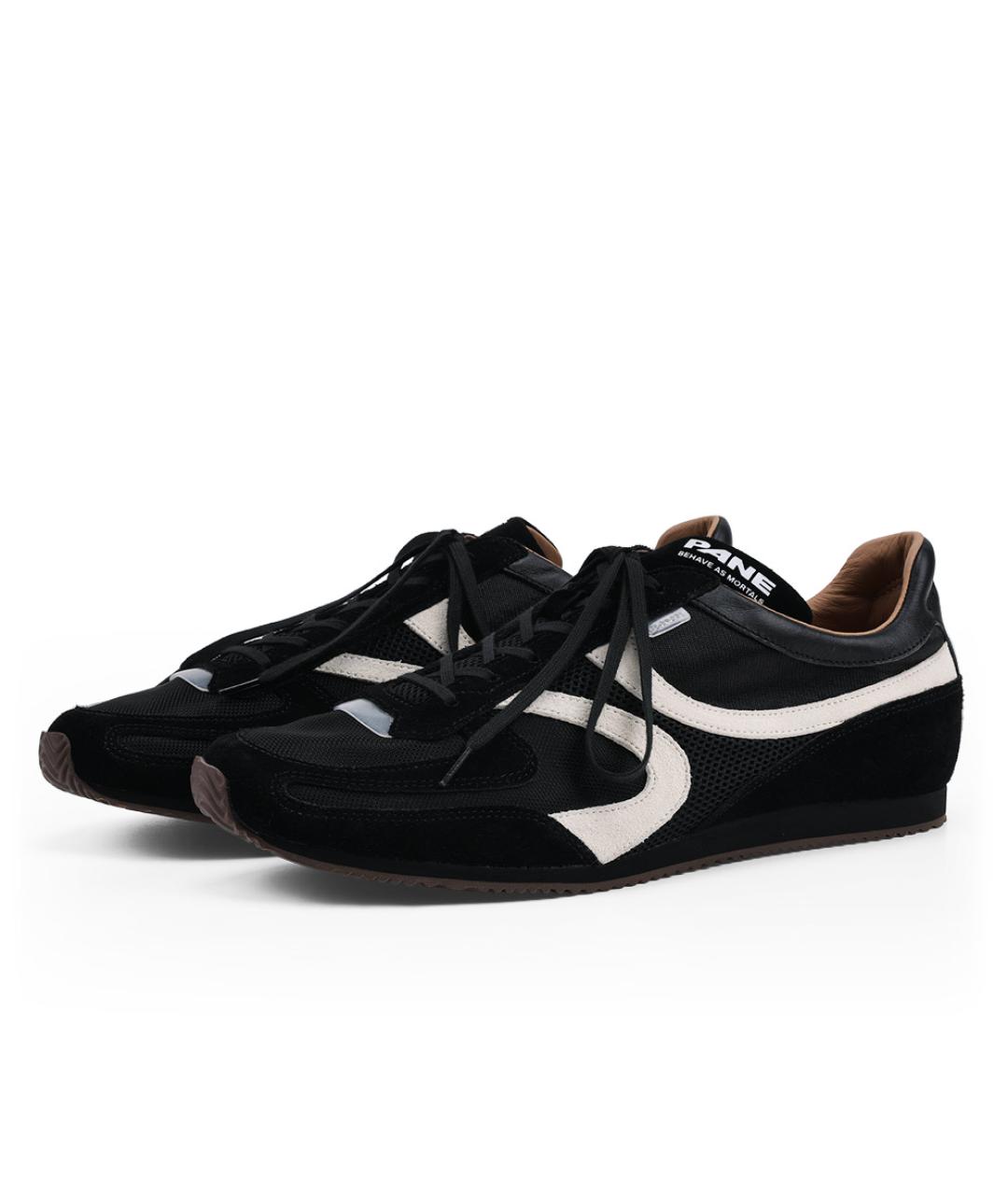 PANE Черные текстильные кроссовки, фото 3