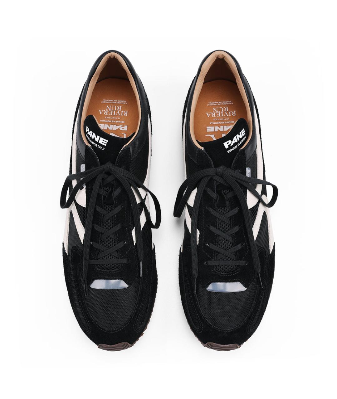 PANE Черные текстильные кроссовки, фото 4