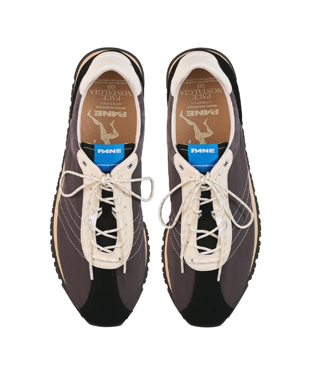 PANE Черные синтетические кроссовки, фото 4