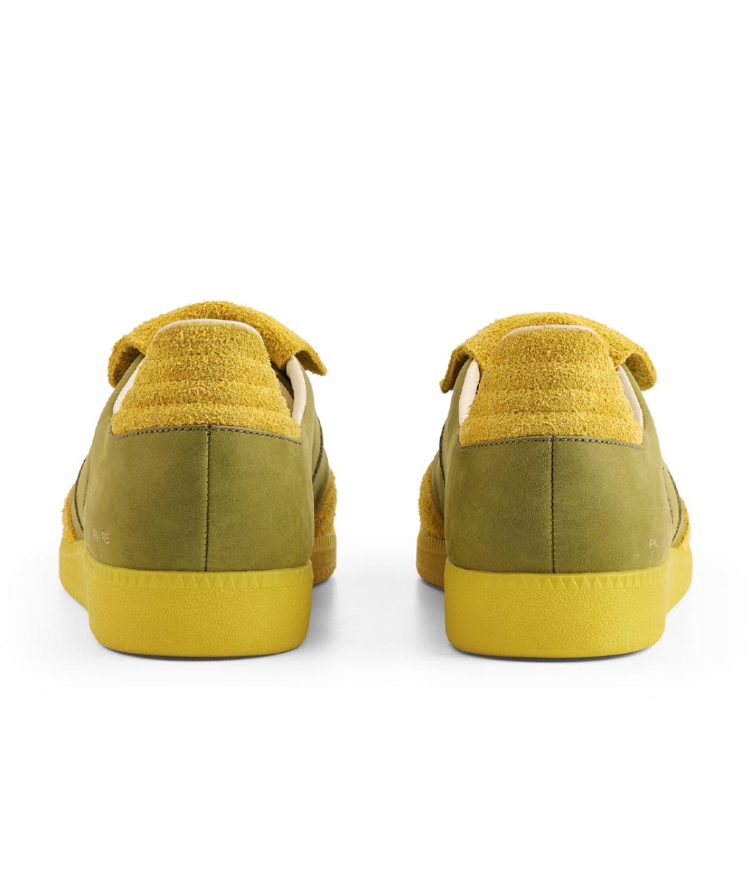 PANE Желтые кожаные кроссовки, фото 5