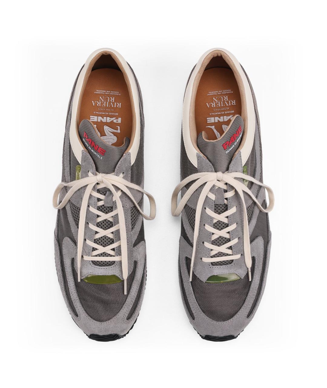 PANE Серые текстильные кроссовки, фото 4