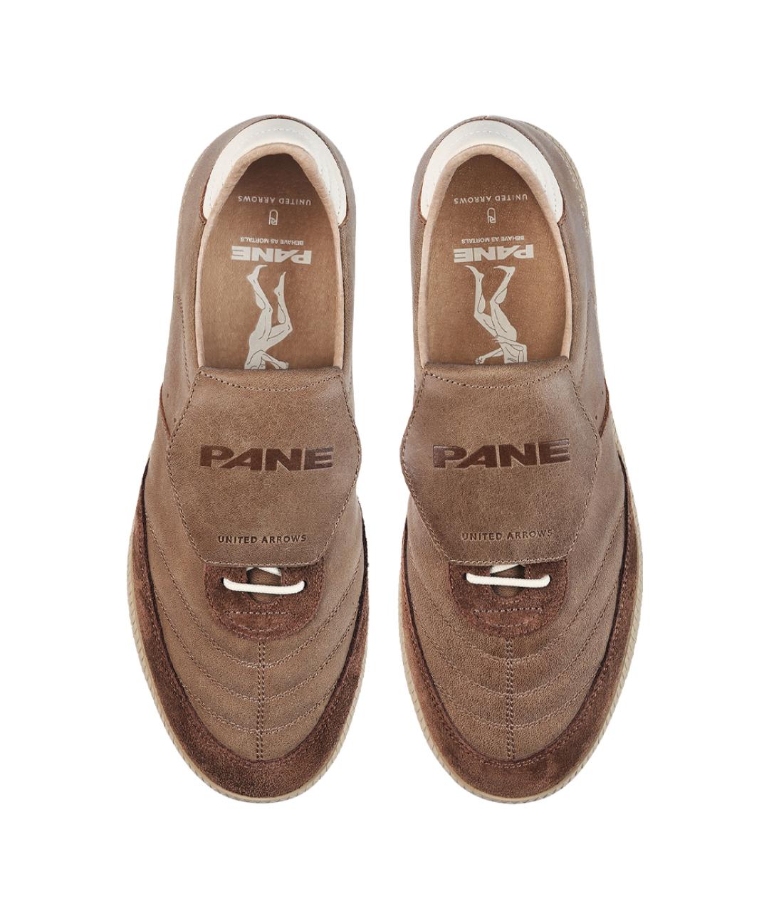 PANE Коричневые замшевые кроссовки, фото 4