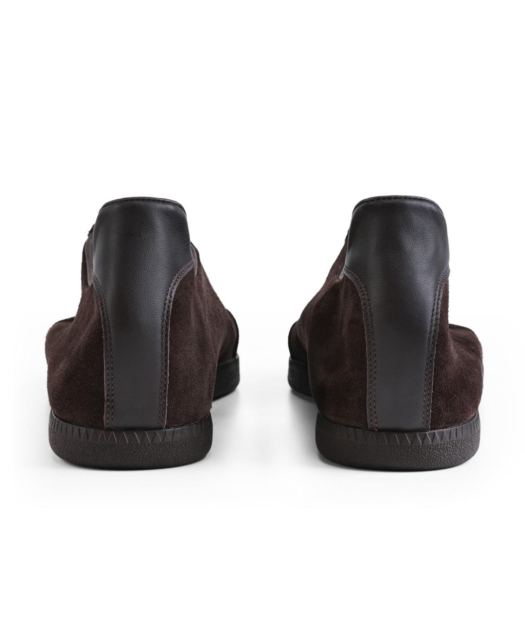 PANE Коричневые замшевые кеды, фото 5
