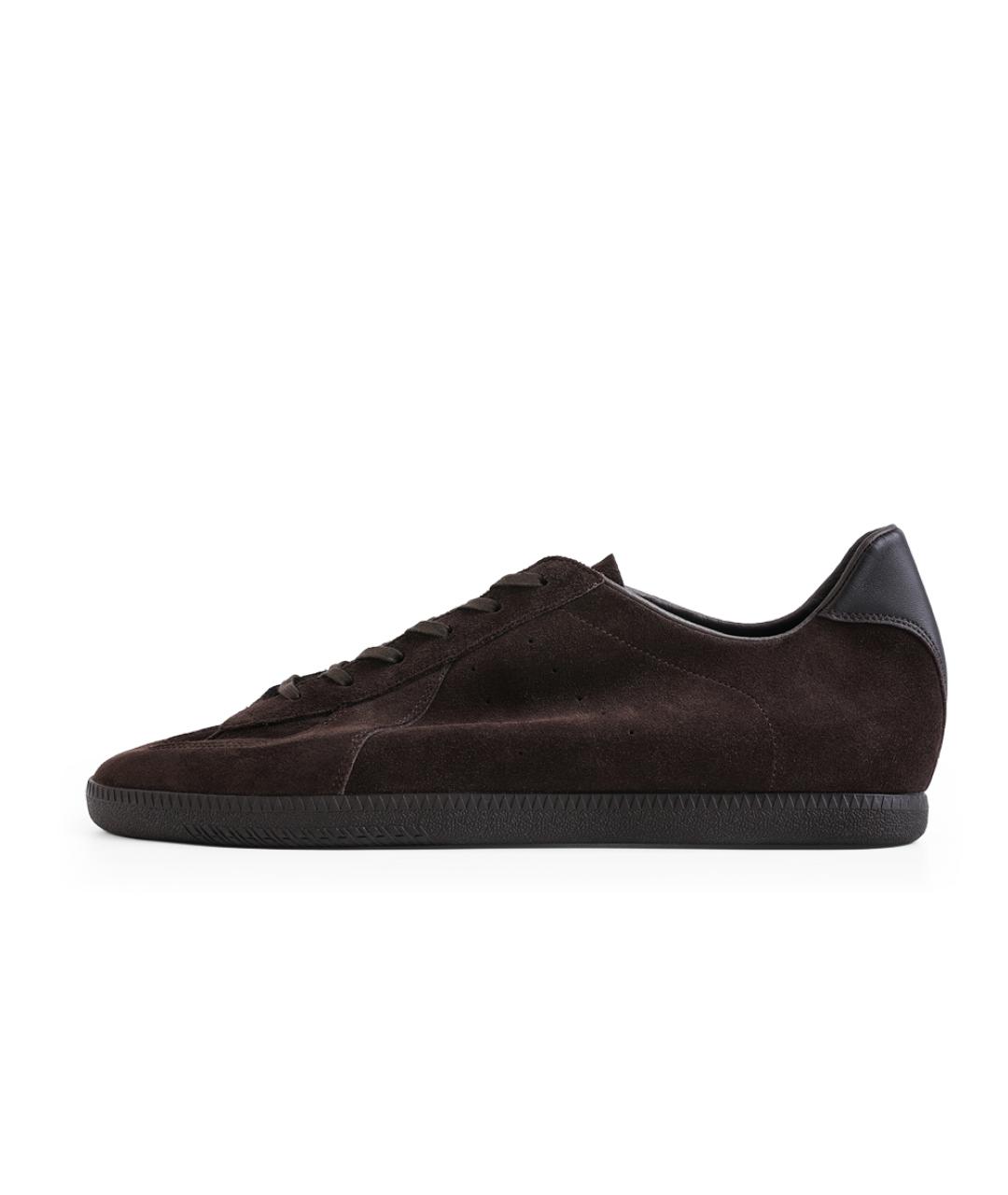 PANE Коричневые замшевые кеды, фото 2