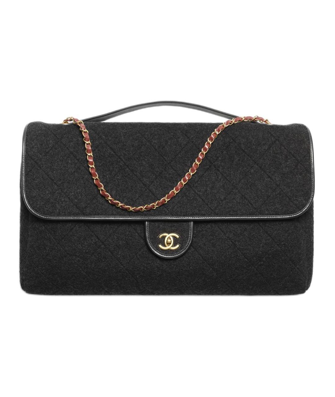 CHANEL Черная сумка через плечо, фото 1