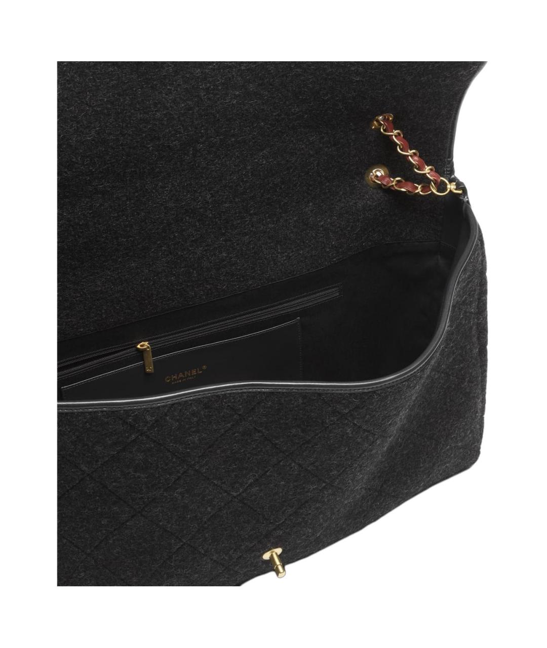 CHANEL Черная сумка через плечо, фото 3