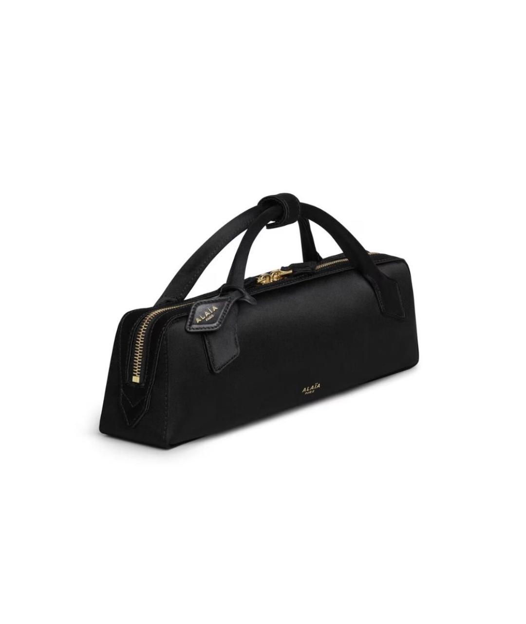 ALAIA Черная сумка с короткими ручками, фото 2