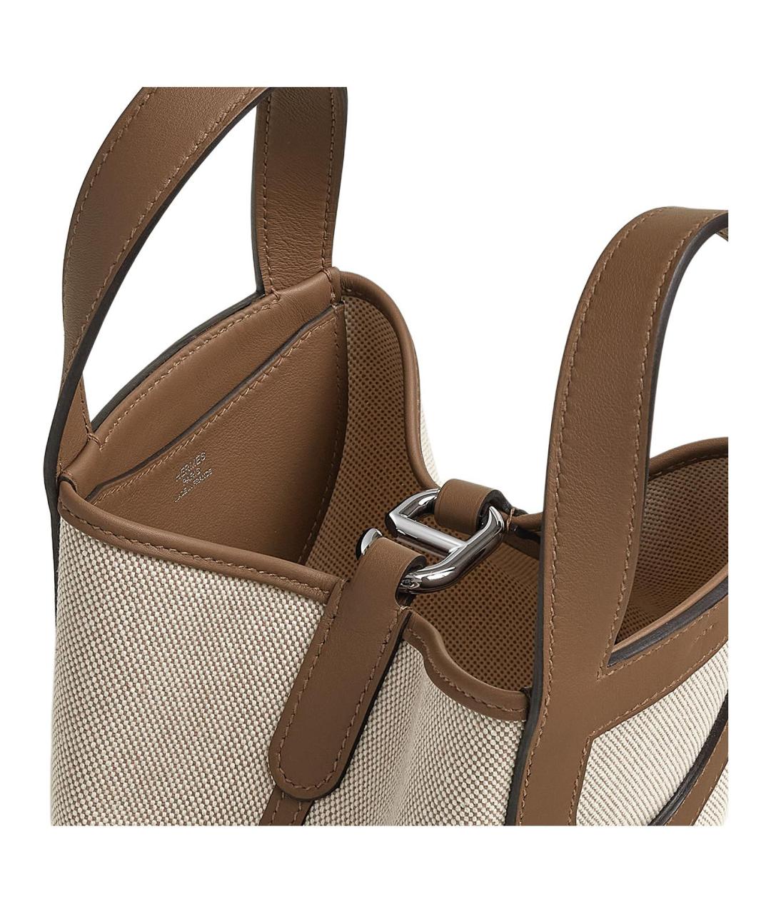 HERMES Коричневая сумка через плечо, фото 5