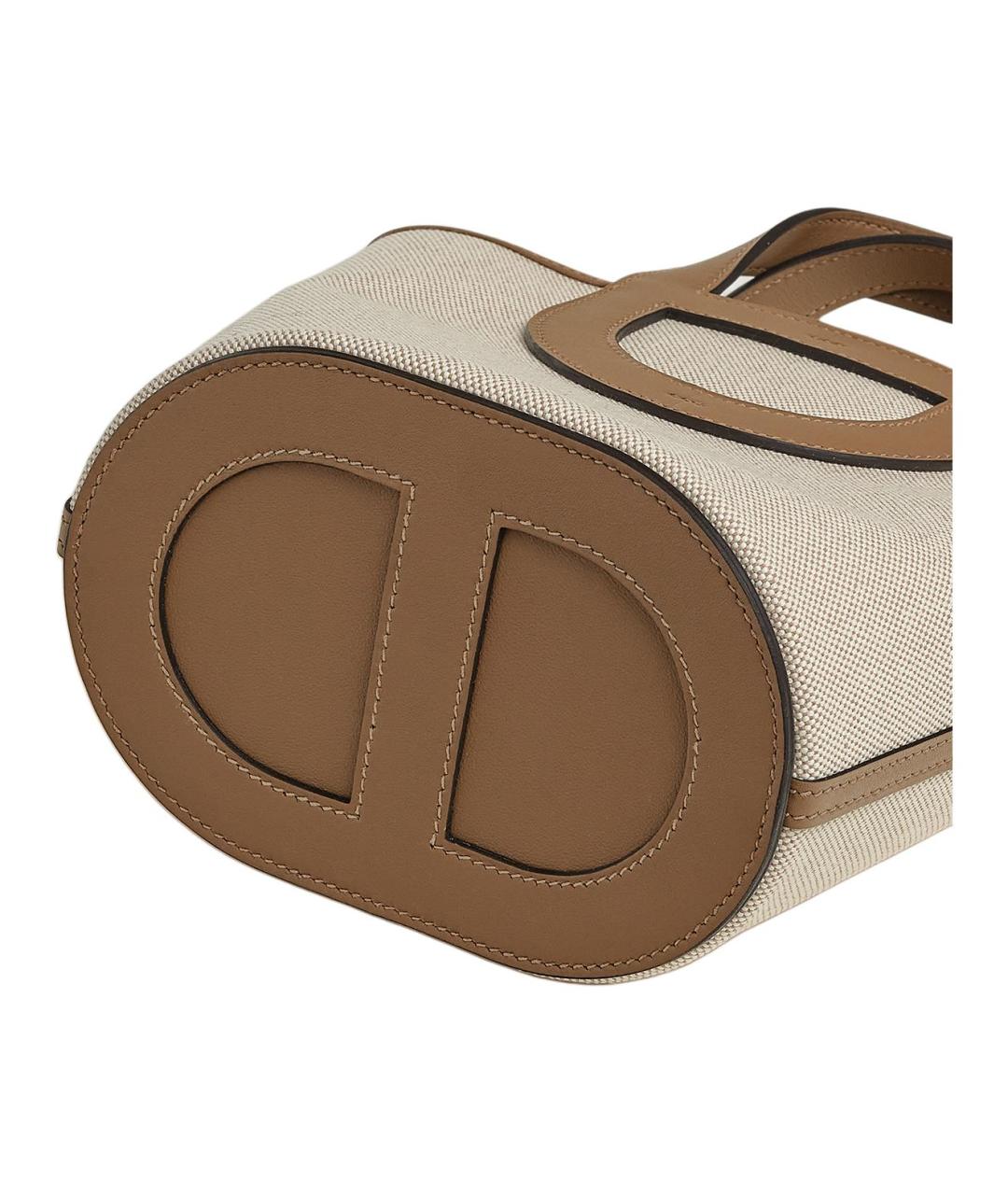 HERMES Коричневая сумка через плечо, фото 4