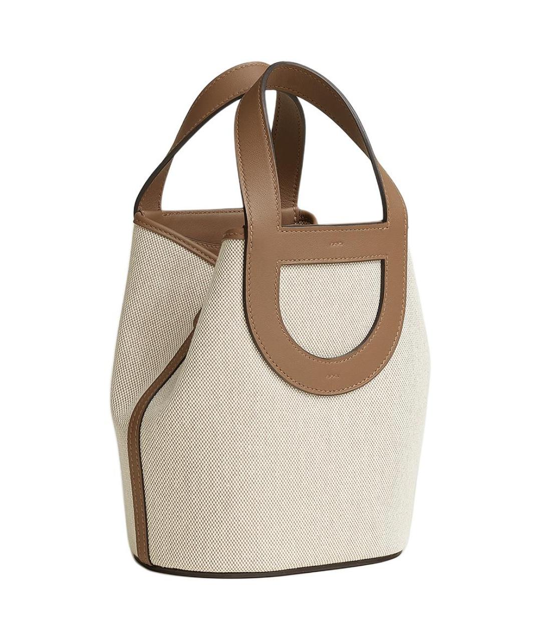 HERMES Коричневая сумка через плечо, фото 3