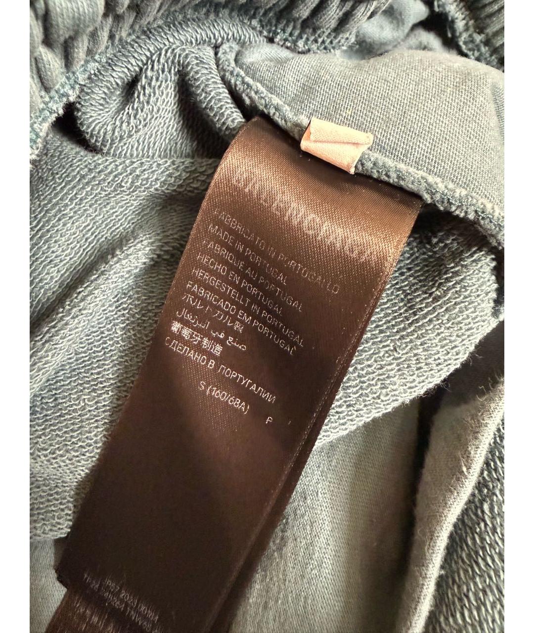 BALENCIAGA Синие хлопковые прямые джинсы, фото 6