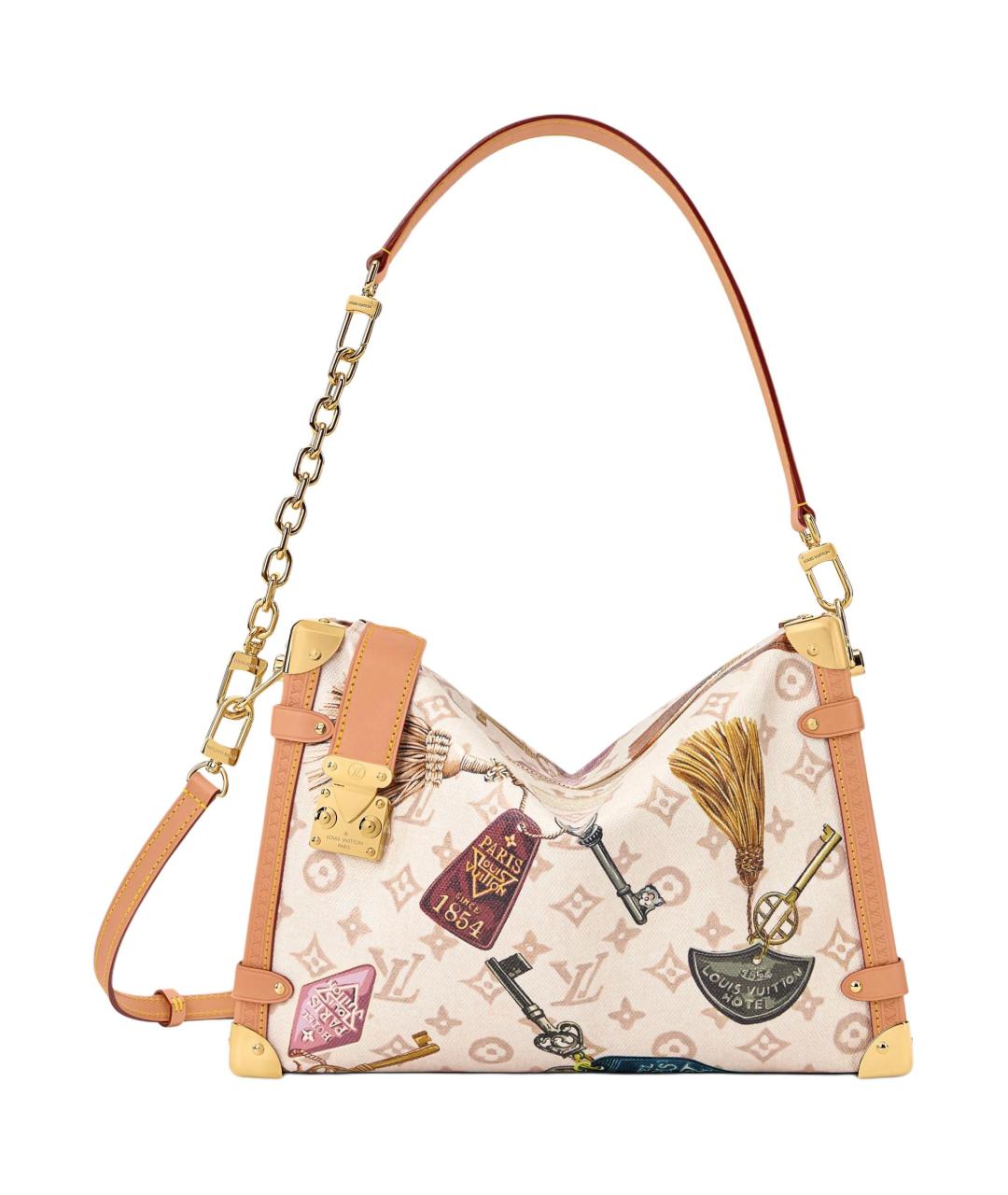 LOUIS VUITTON Бежевая сумка через плечо, фото 2