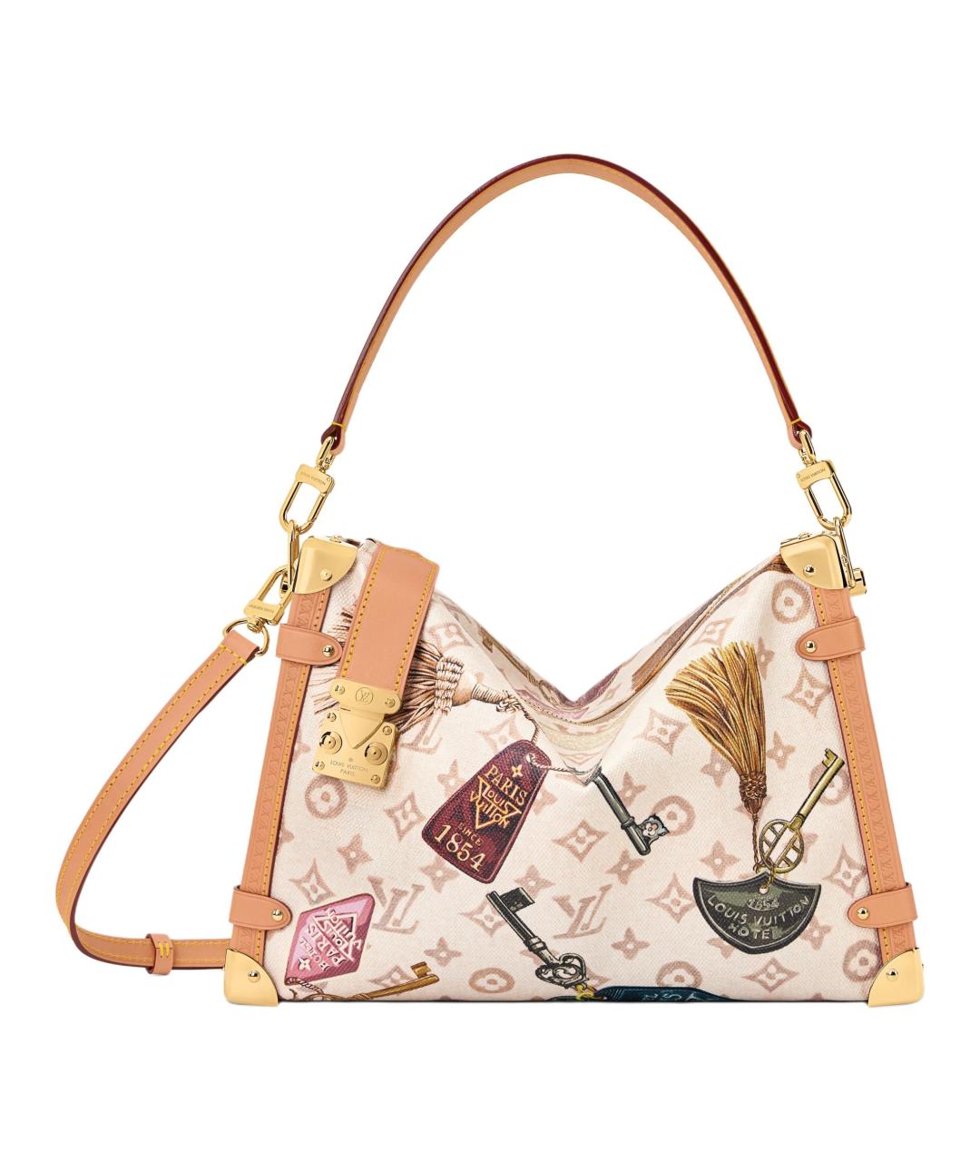 LOUIS VUITTON Бежевая сумка через плечо, фото 1