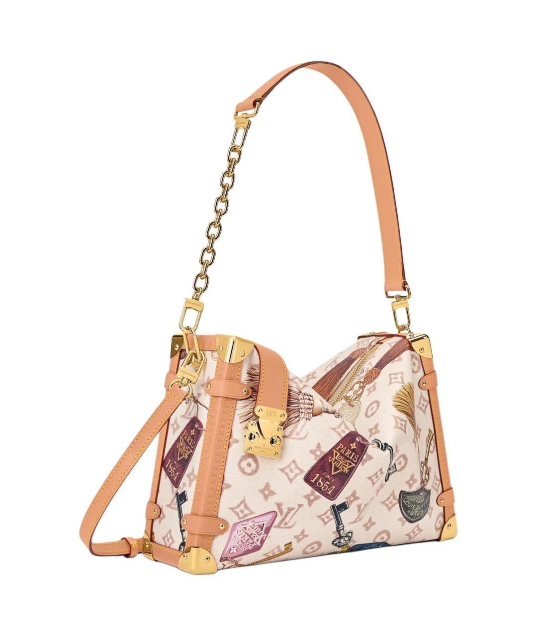 LOUIS VUITTON Бежевая сумка через плечо, фото 3