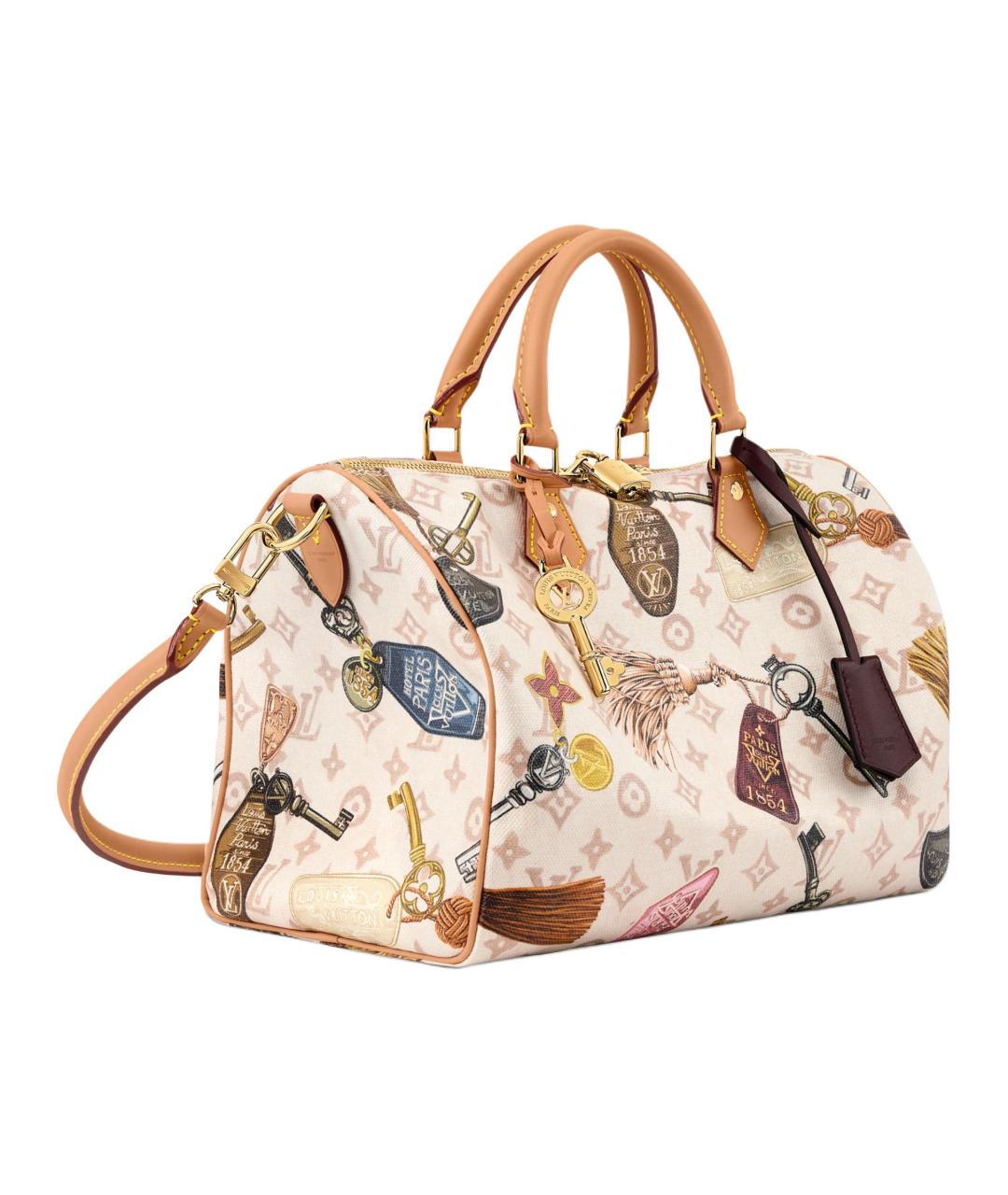 LOUIS VUITTON Бежевая сумка через плечо, фото 2