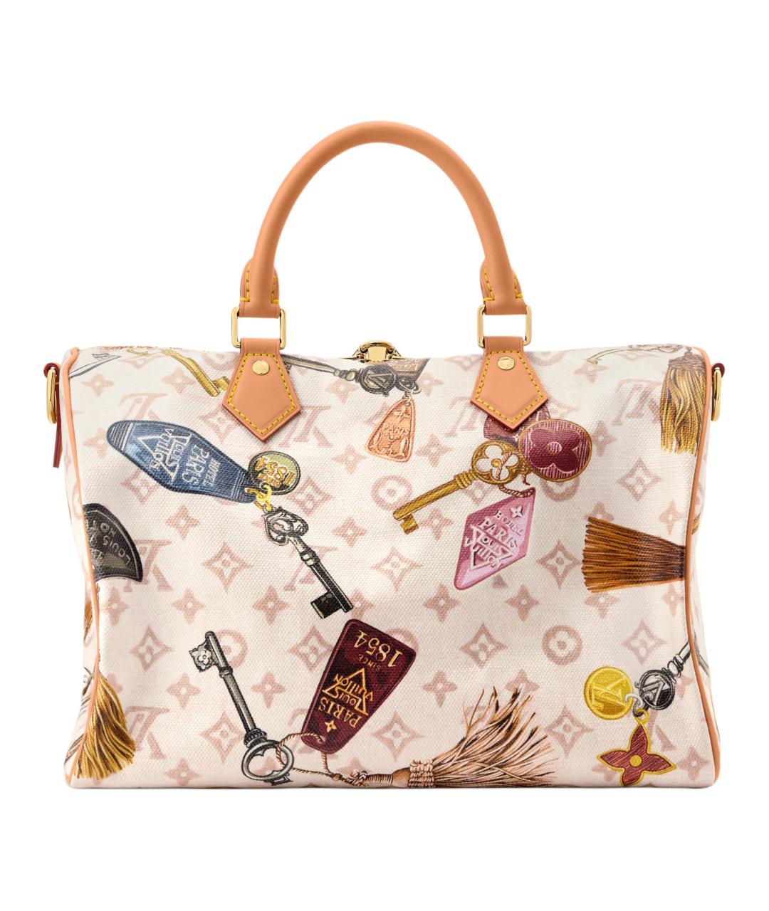 LOUIS VUITTON Бежевая сумка через плечо, фото 3