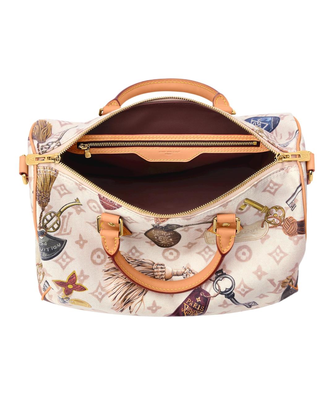 LOUIS VUITTON Бежевая сумка через плечо, фото 4