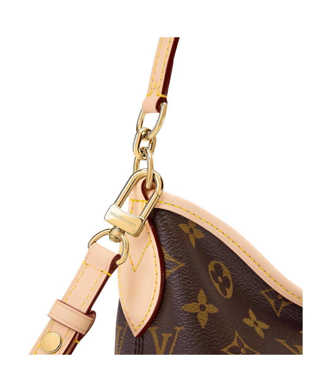 LOUIS VUITTON Коричневая сумка через плечо, фото 5