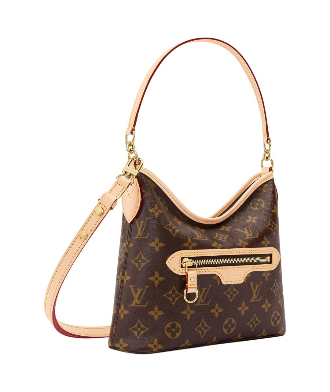 LOUIS VUITTON Коричневая сумка через плечо, фото 2