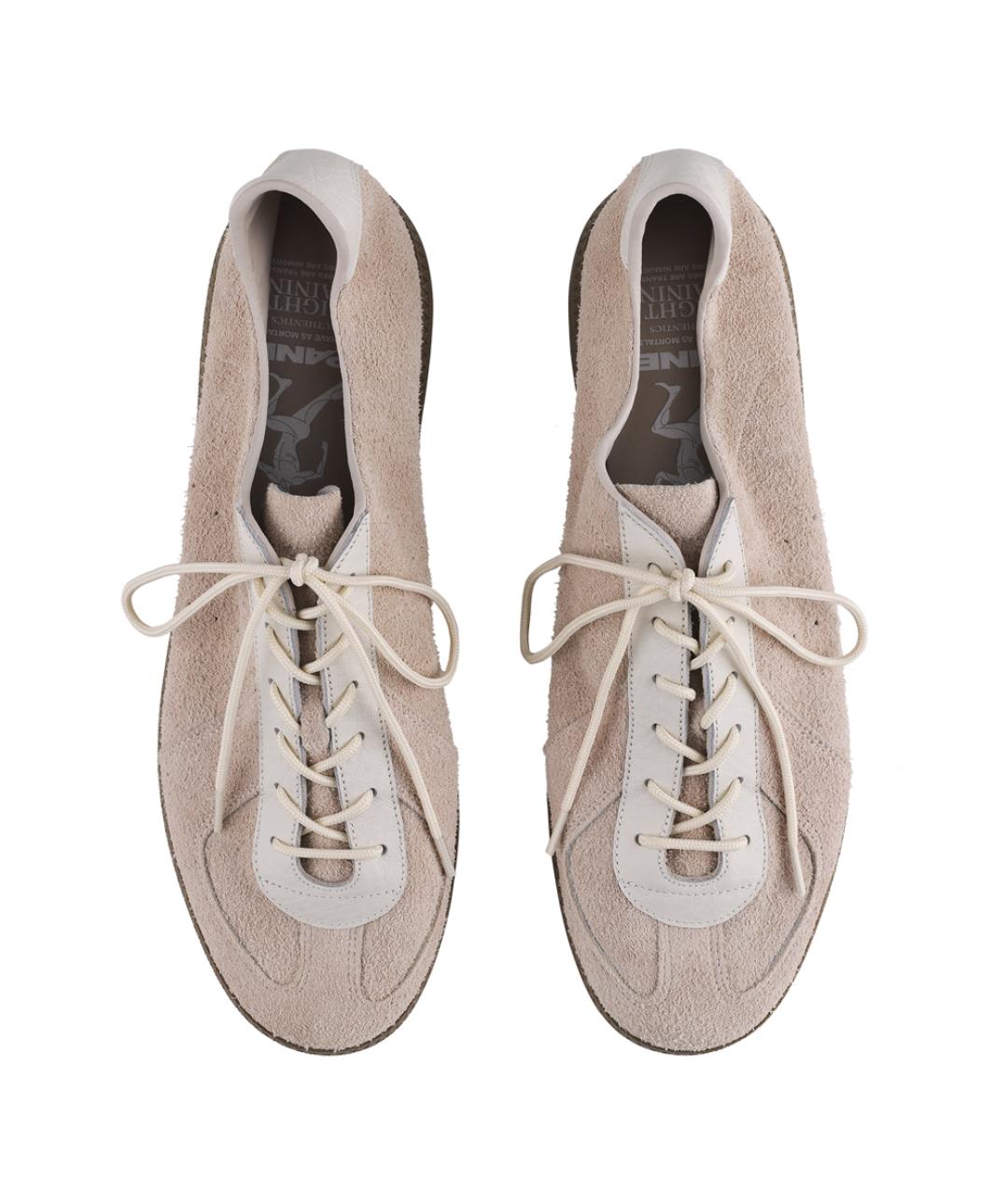 PANE Бежевые замшевые кеды, фото 4