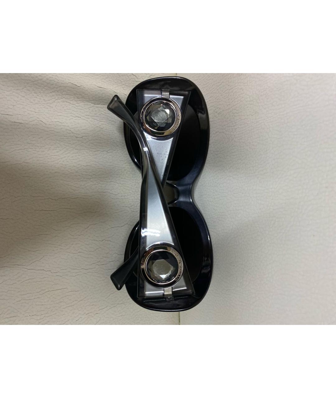 EMPORIO ARMANI Серые пластиковые солнцезащитные очки, фото 2