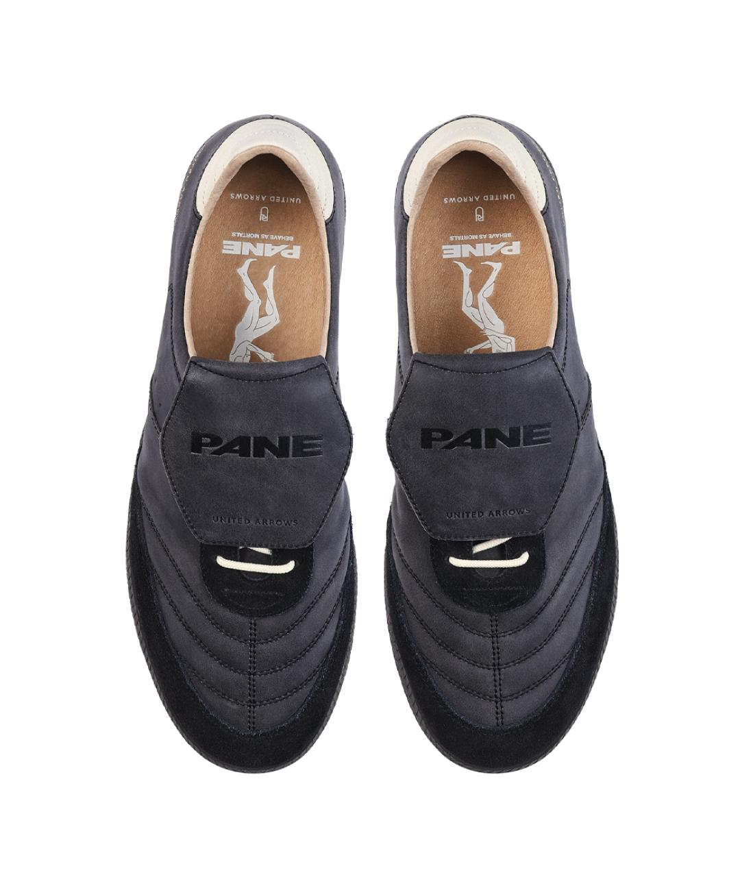 PANE Черные нубуковые кроссовки, фото 4