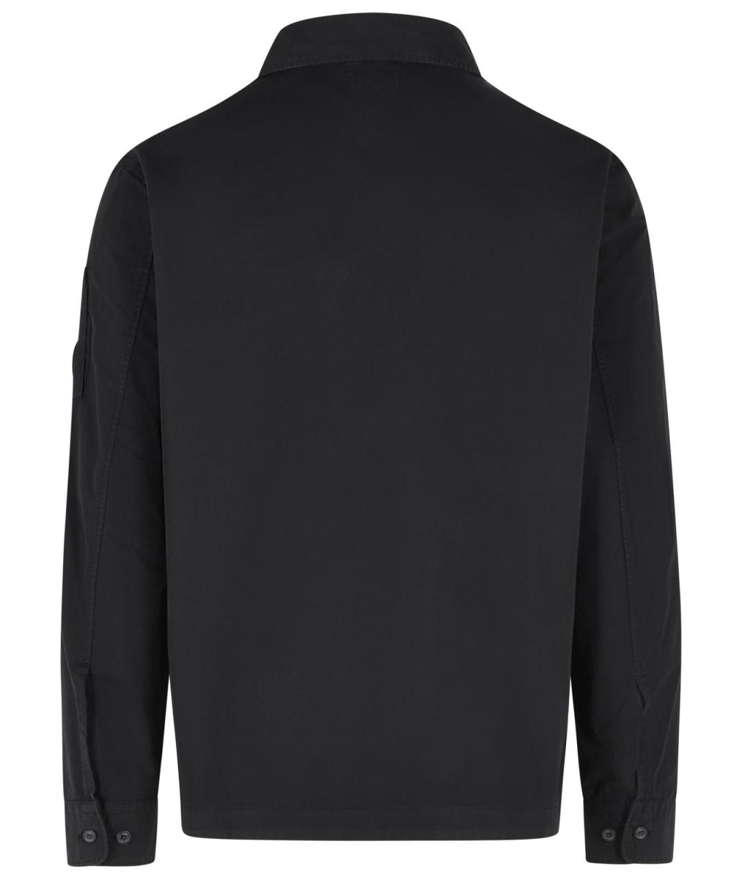 CP COMPANY Черная хлопковая куртка, фото 3