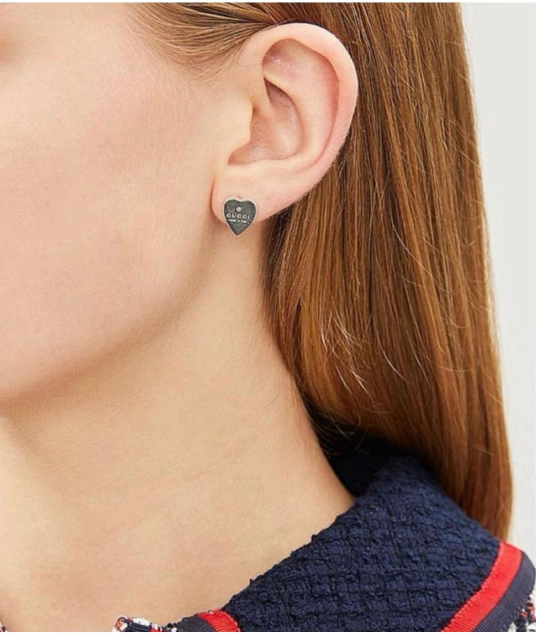 GUCCI Серебряные серебряные серьги, фото 4