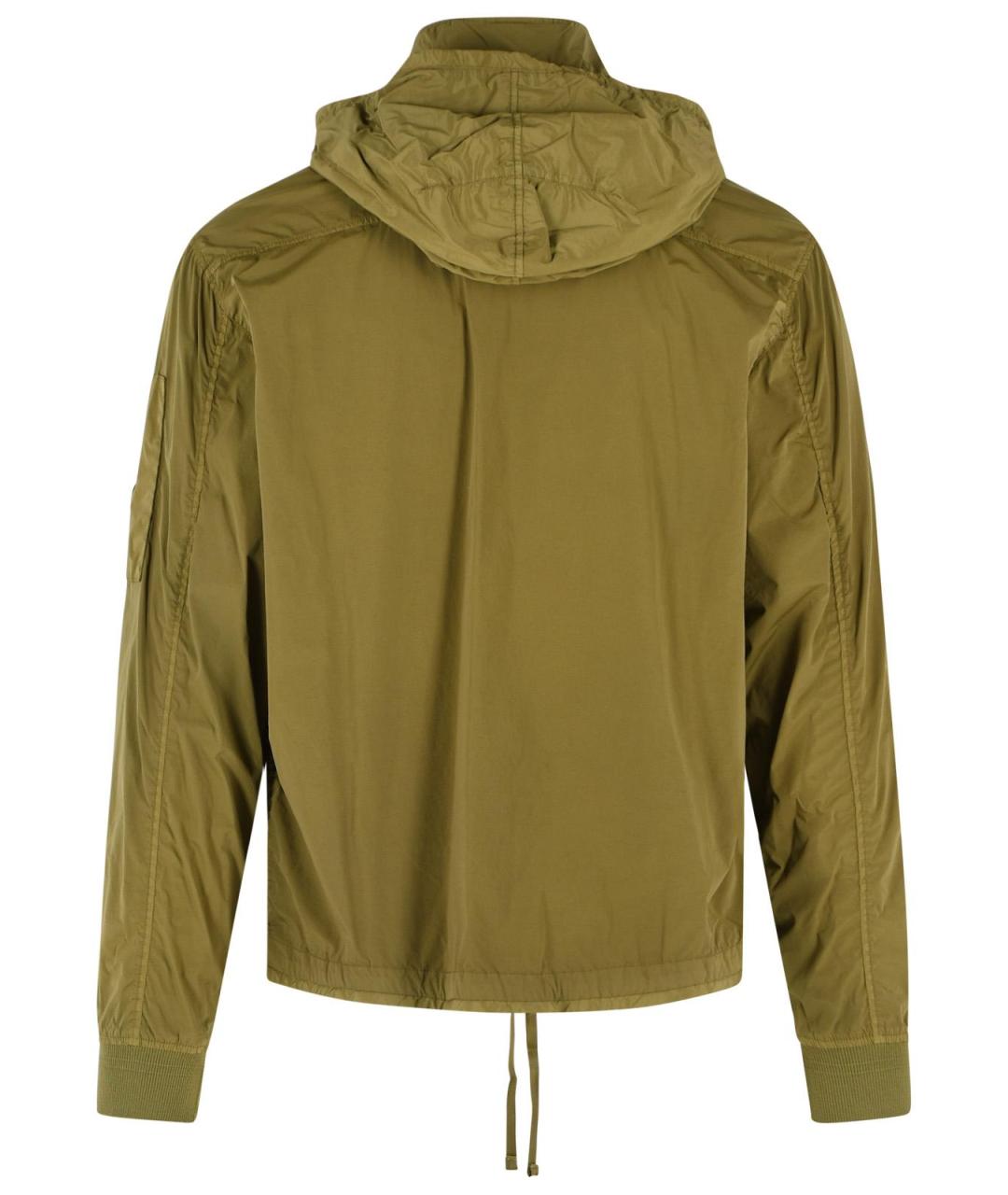 CP COMPANY Зеленая полиамидовая куртка, фото 3