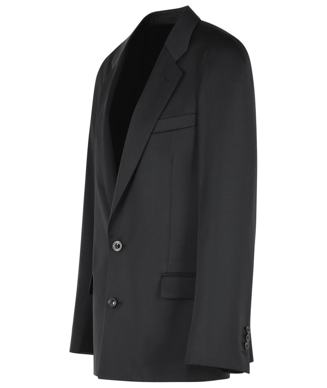 MAISON MARGIELA Черный шерстяной жакет/пиджак, фото 2