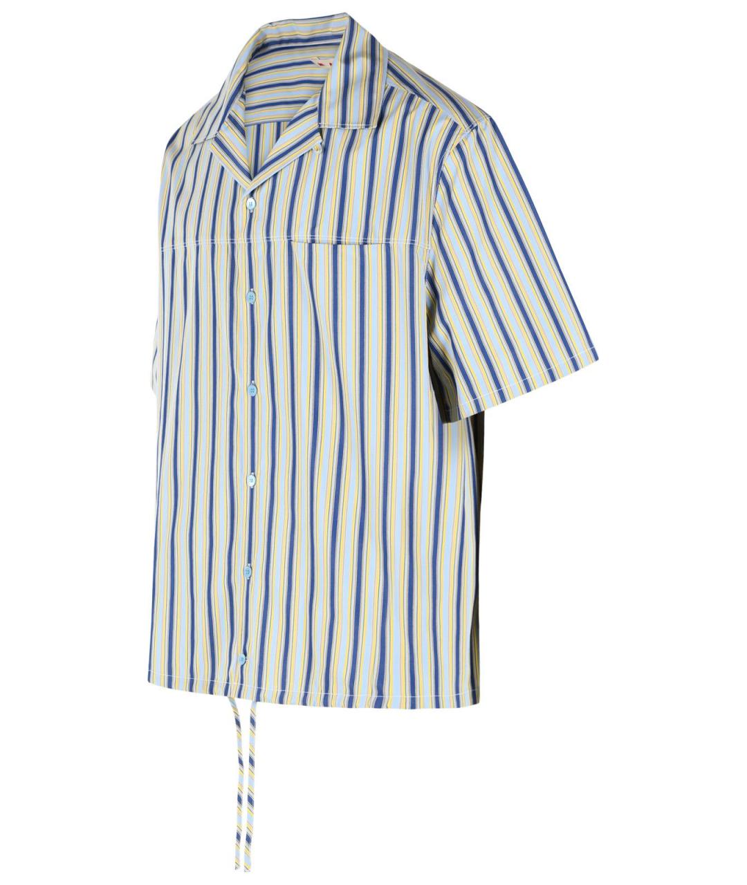 MARNI Мульти хлопковая кэжуал рубашка, фото 2