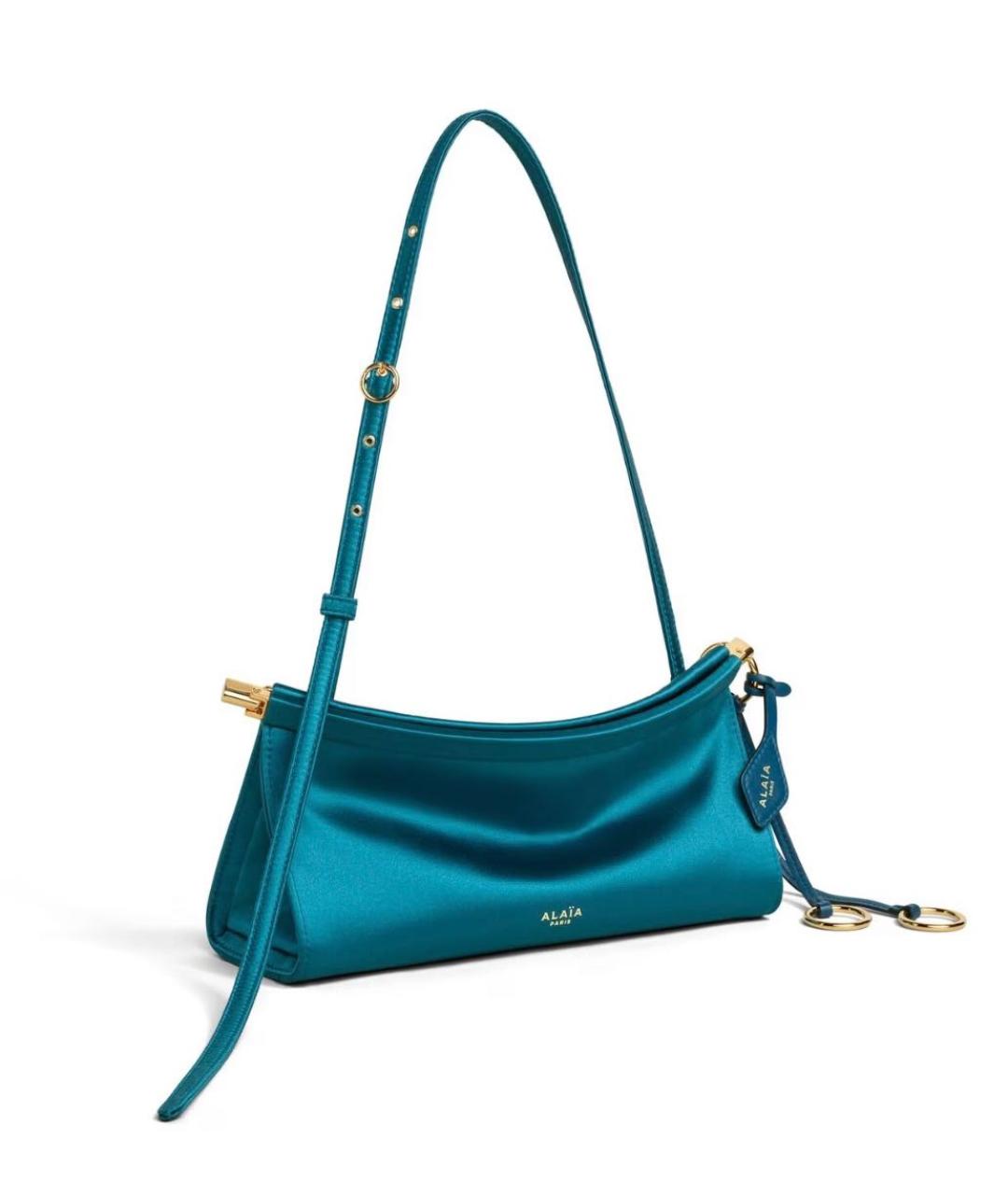 ALAIA Синяя сумка с короткими ручками, фото 2
