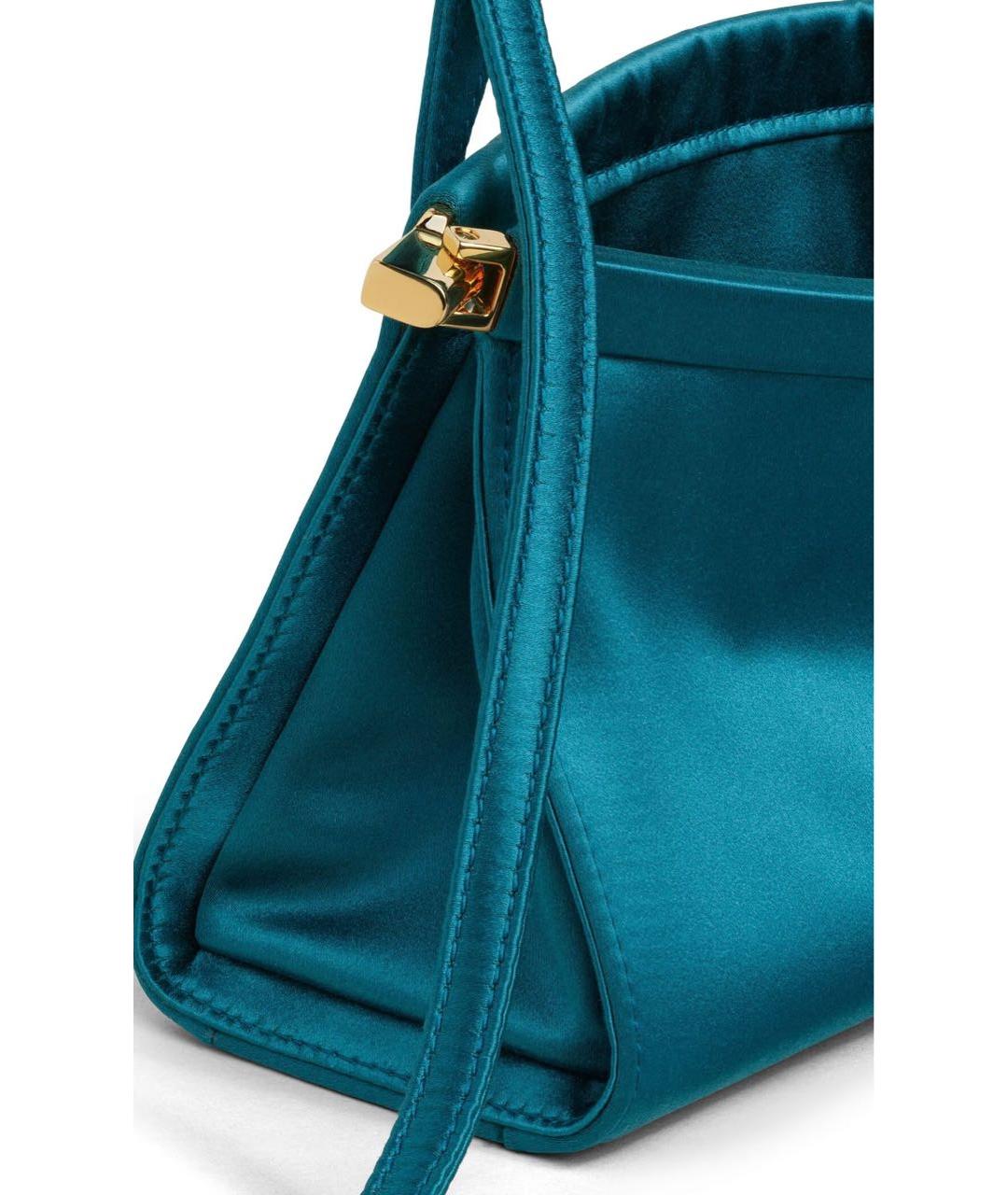 ALAIA Синяя сумка с короткими ручками, фото 3