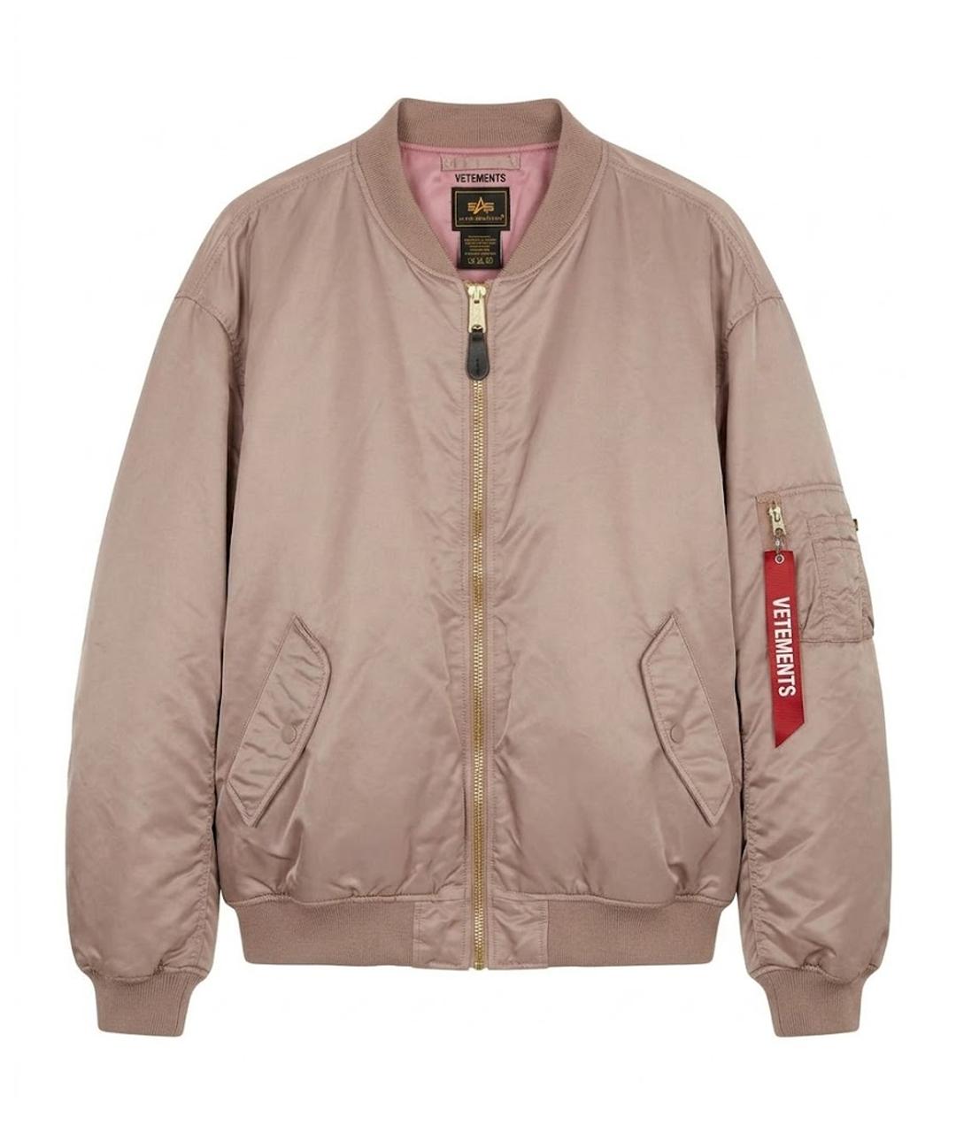 VETEMENTS Коралловая хлопковая куртка, фото 1