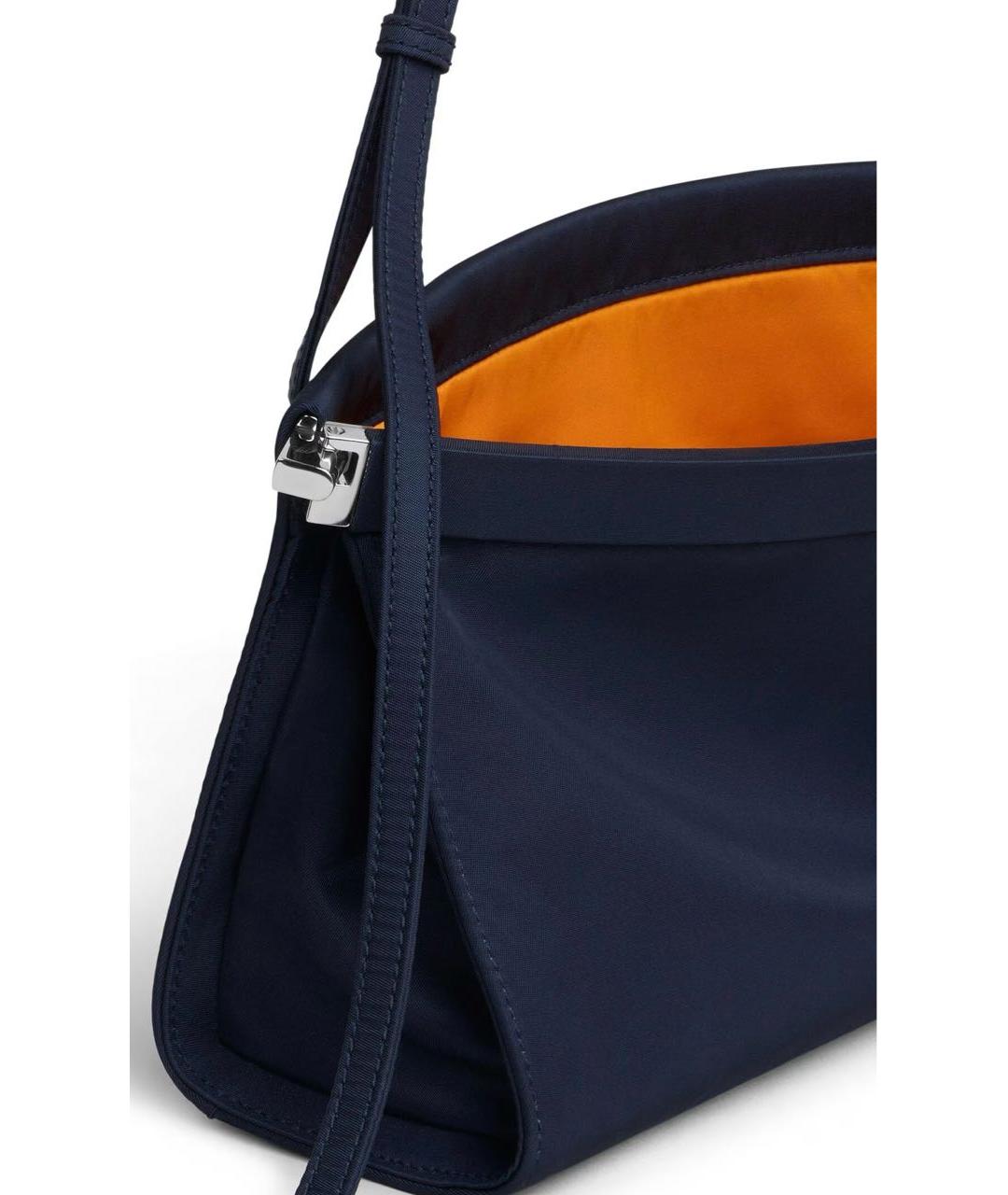 ALAIA Темно-синяя сумка с короткими ручками, фото 3