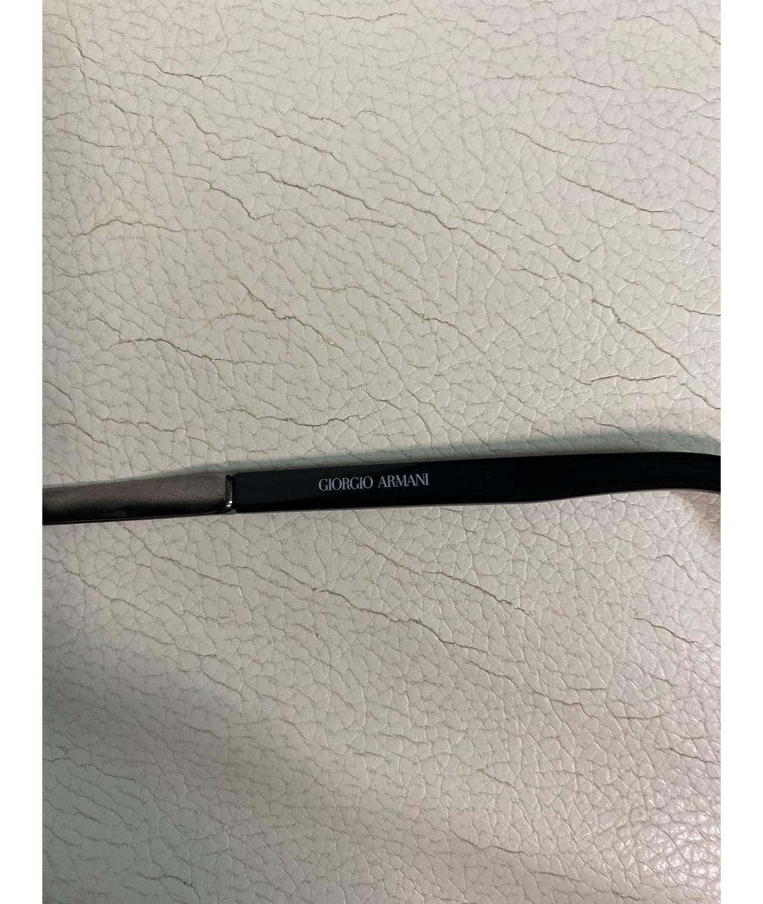 GIORGIO ARMANI Черные пластиковые солнцезащитные очки, фото 4