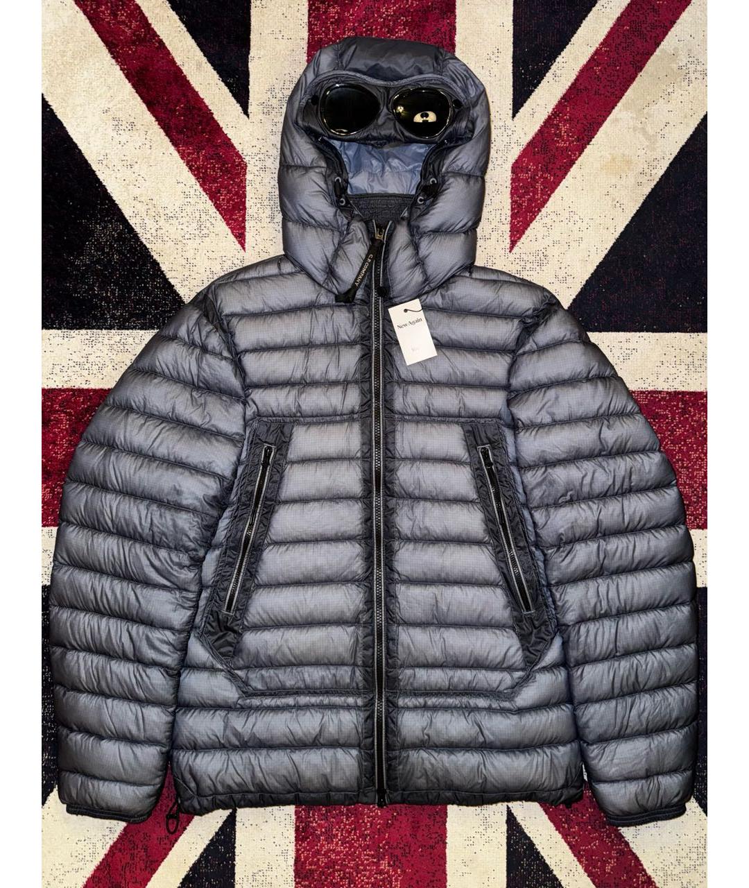 CP COMPANY Голубой пуховик, фото 9