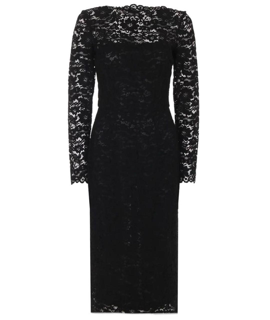 DOLCE&GABBANA Черное вечернее платье, фото 1