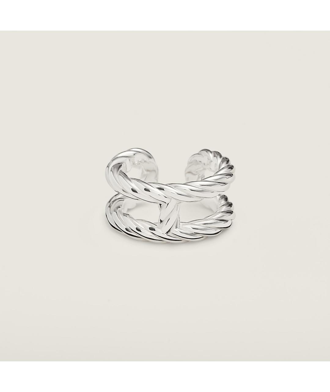 HERMES Серебряное серебряное кольцо, фото 2