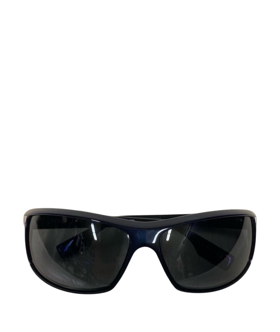 HUGO BOSS Темно-синие пластиковые солнцезащитные очки, фото 1